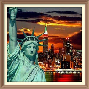Statue Of Liberty - Diamond Paintings - Diamond Art - Paint With Diamonds - Legendary DIY  | Free shipping | 50% Off