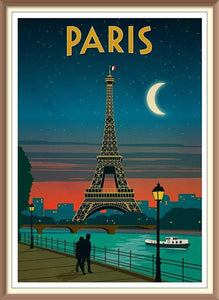 Paris at Night - Diamond Paintings - Diamond Art - Paint With Diamonds - Legendary DIY  | Free shipping | 50% Off