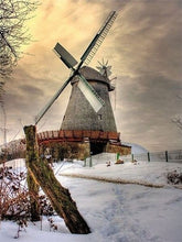 Windmill By The Snow