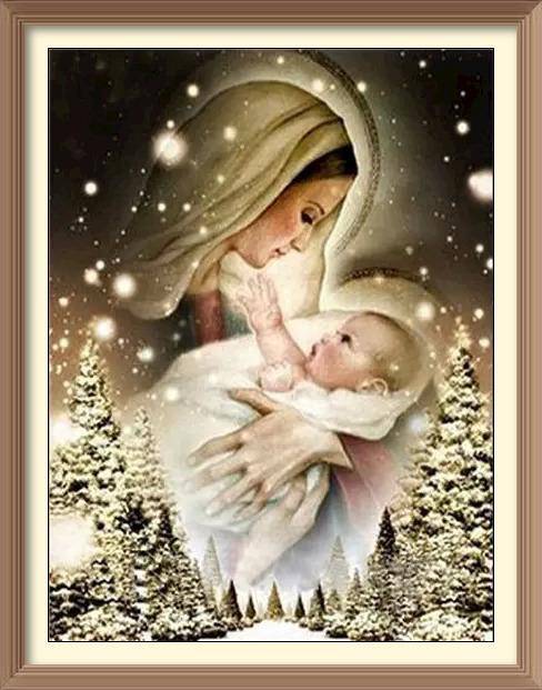 Blessed Mother Mary - Diamond Paintings - Diamond Art - Paint With Diamonds - Legendary DIY - Best price - Premium - Free Shipping - Arts and Crafts