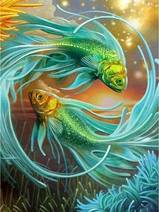 Dragon Fishization - Diamond Paintings - Diamond Art - Paint With Diamonds - Legendary DIY  | Free shipping | 50% Off