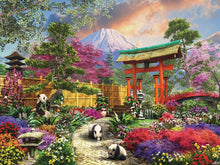 Pandas and Flowers