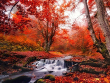 Red Leaf Waterfall