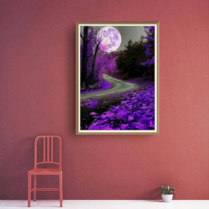 Purple Autumn - Diamond Paintings - Diamond Art - Paint With Diamonds - Legendary DIY  | Free shipping | 50% Off