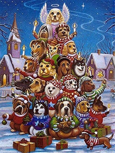 Dogs in the Christmas Season