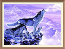 Family Wolf - Diamond Paintings - Diamond Art - Paint With Diamonds - Legendary DIY  | Free shipping | 50% Off