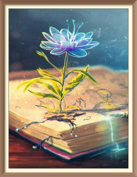 Flowers Grow On Books 1