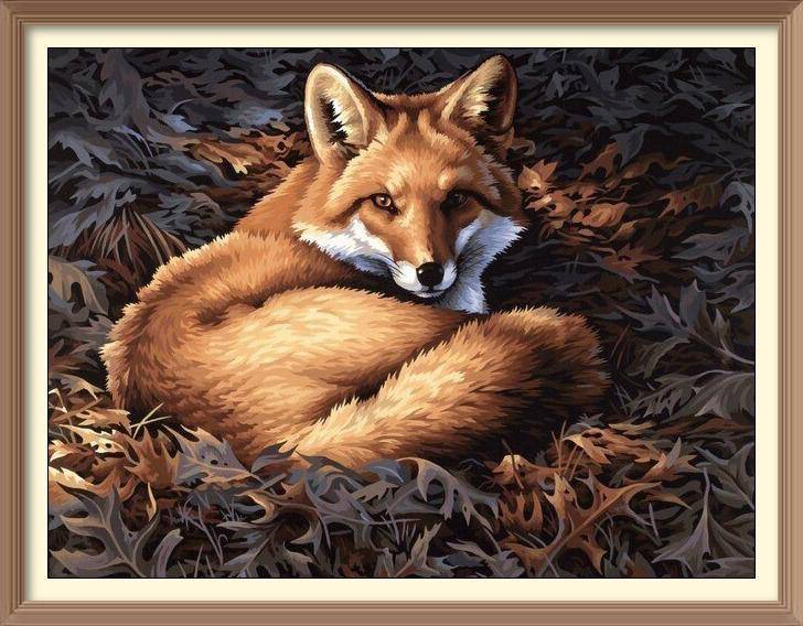 Fox in The Forest - Diamond Paintings - Diamond Art - Paint With Diamonds - Legendary DIY  | Free shipping | 50% Off