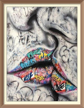 Graffiti Lips 1