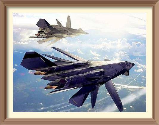 Lockheed Martin F-22 Raptor - Diamond Paintings - Diamond Art - Paint With Diamonds - Legendary DIY  | Free shipping | 50% Off
