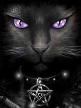 Purple Eye Cat - Diamond Paintings - Diamond Art - Paint With Diamonds - Legendary DIY  | Free shipping | 50% Off