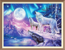 Wolf And Meteor - Diamond Paintings - Diamond Art - Paint With Diamonds - Legendary DIY  | Free shipping | 50% Off