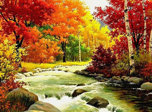 Autumn by The River