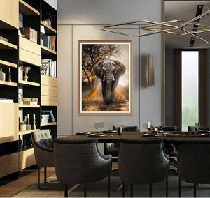 African Elephant - Diamond Paintings - Diamond Art - Paint With Diamonds - Legendary DIY  | Free shipping | 50% Off