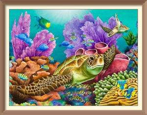 Life under the Sea 11 - Diamond Paintings - Diamond Art - Paint With Diamonds - Legendary DIY  | Free shipping | 50% Off