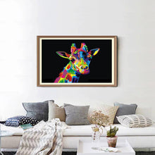 Multicolored Giraffe - Diamond Paintings - Diamond Art - Paint With Diamonds - Legendary DIY  | Free shipping | 50% Off
