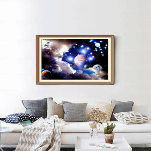 Galaxy by Night - Diamond Paintings - Diamond Art - Paint With Diamonds - Legendary DIY  | Free shipping | 50% Off