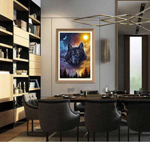 Wolf of Darkness & Light - Diamond Paintings - Diamond Art - Paint With Diamonds - Legendary DIY  | Free shipping | 50% Off